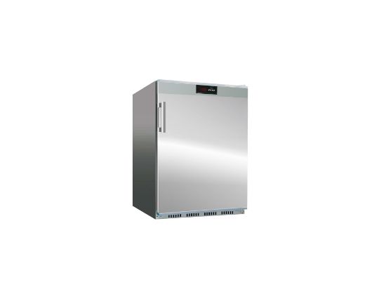 Image de Armoire réfrigérée positive 1 porte pleine extérieur inox et intérieur ABS 200L 