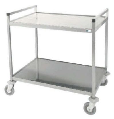 Image de Chariot de service 2 plateaux 800mm de longueur - AFI Collin-Lucy