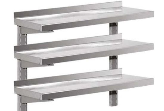 Image de Etagère murale triple profondeur 300mm L1400 - AFI Collin Lucy