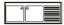 Image de Plonge inox avec emplacement pour le lave-vaisselle série 700 2 bacs 500x500x300mm et 1 égouttoir D - AFI Collin-Lucy
