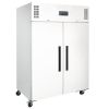 Image de Armoire réfrigérée positive GN double porte blanche série G 1200L - Polar