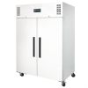 Image de Armoire réfrigérée négative GN double porte blanche Série G 1200L - Polar