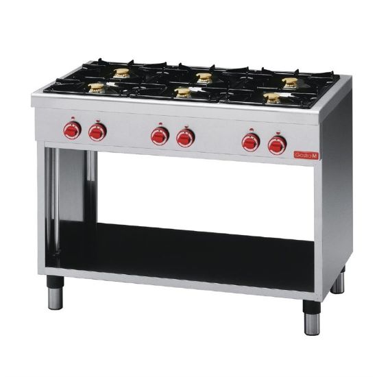 Image de 6 feux vifs gaz éco CEG 110 - GASTRO M