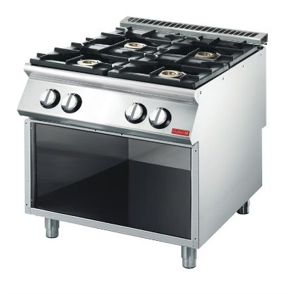 Image de Fourneau gaz 4 feux vifs 70/80 PCG - GASTRO M