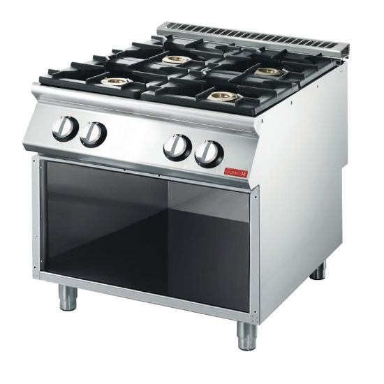 Image de Fourneau gaz 4 feux vifs 70/80 PCG - GASTRO M