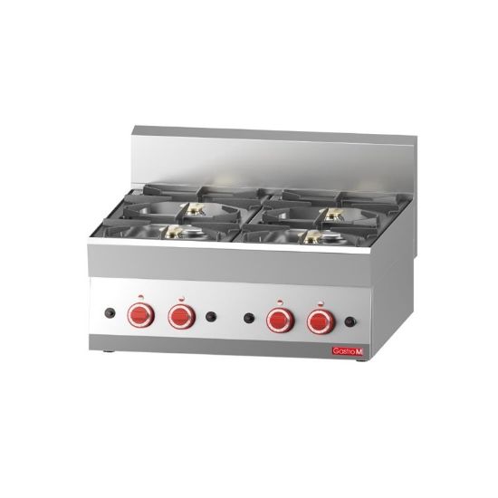 Image de Plaque de cuisson gaz à poser 4 feux 650 65/70PCG - Gastro M