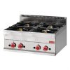 Image de Plaque de cuisson gaz à poser 4 feux 650 65/70PCG - Gastro M