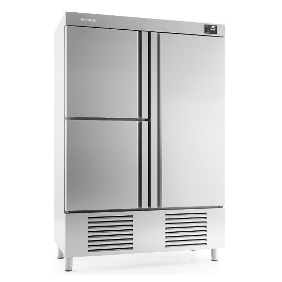 Image de Armoire négative 1000L avec 2 portillons et 1 porte - Infrico