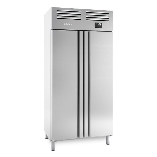 Image de Armoire négative série SLIM gastronorme GN 1/1 - 2 portes - Infrico