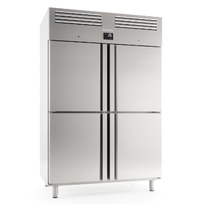 Image de Armoire positive GN 2/1 - 4 portillons - Infrico