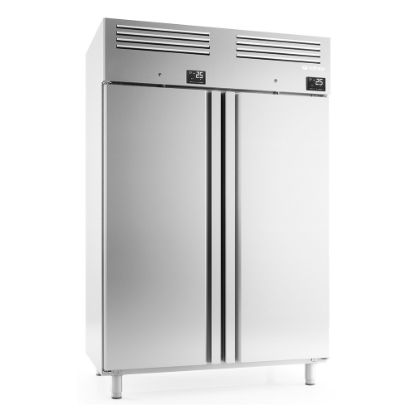 Image de Armoire mixte 1400L GN 2/1 avec 2 portes - Infrico 