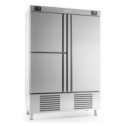 Image de Armoire mixte à poissons 2 portillons et 1 porte - Infrico 