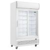 Image de Armoire réfrigérée 2 portes vitrées coulissantes Série G 950L - Polar