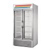 Image de Vitrine verticale positive 2 portes 991L - True