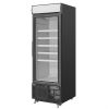 Image de Vitrine réfrigérée négative avec caisson lumineux Série G 412L noire - Polar