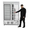 Image de Vitrine réfrigérée négative deux portes Série G 920L - Polar
