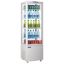 Image de Vitrine réfrigérée porte incurvée Série C blanche 235L - Polar