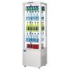 Image de Vitrine réfrigérée porte incurvée Série C blanche 235L - Polar