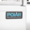 Image de Vitrine réfrigérée blanche portes incurvées Série C 86L - Polar
