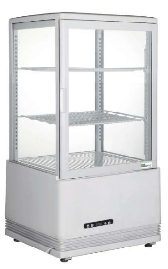 Image de Vitrine à poser 4 faces double vitrées 58 L - AFI Collin - Lucy
