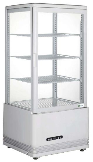 Image de Vitrine à poser 4 faces double vitrées 78 L - AFI Collin Lucy