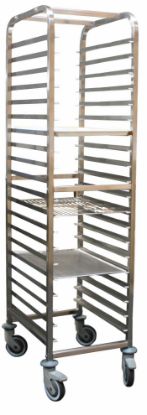 Image de Echelle démontable inox 600x400 - 20 niveaux - L2G 