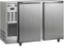 Image de Arrière de bar inox 2 portes pleines 229L Groupe logé - AFI Collin-Lucy 