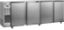 Image de Arrière de bar inox 4 portes pleines 622L Groupe logé - AFI Collin-Lucy