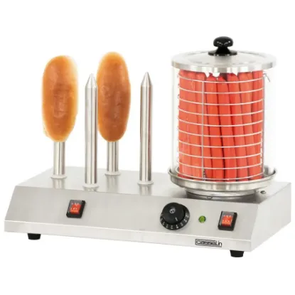 Image de Appareil à hot-dog électrique 4 plots - CASSELIN