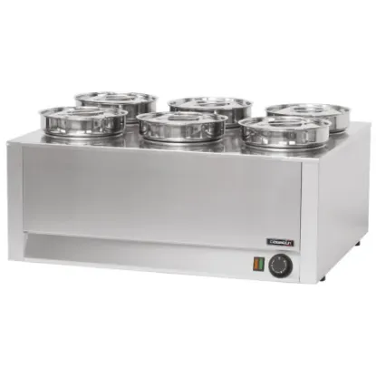 Image de Bain-marie à sauce 6 cuves - CASSELIN