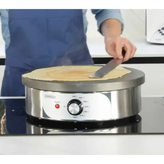 Image de Crêpière ronde 35 électrique familiale - CASSELIN