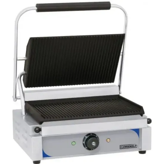 Image de Grill Panini plaques Rainurée / Rainurée - CASSELIN
