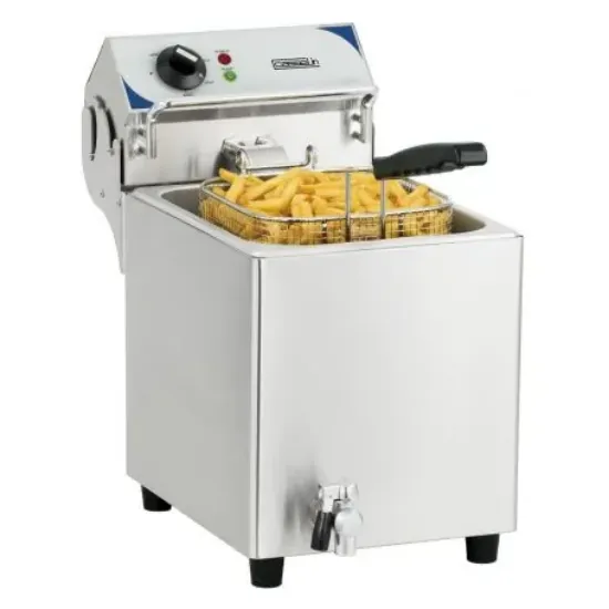 Image de Friteuse électrique avec vanne de vidange 7 litres - CASSELIN