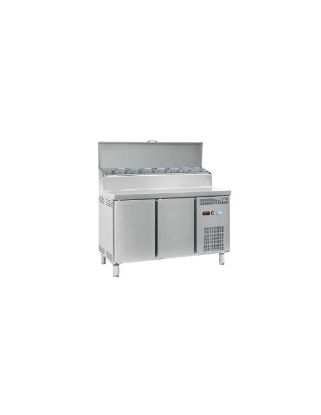 Image de Table snack 2 portes gastronorme GN 1/1  Groupe Logé R290 - DAP DISTRIBUTION