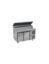 Image de Table snack 2 portes gastronorme GN 1/1  Groupe Logé - DAP DISTRIBUTION