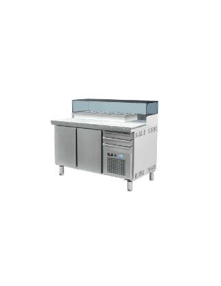 Image de Table snack 2 portes 400/600  dessus granit et espace bac - Groupe Logé - DAP DISTRIBUTION