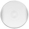 Image de Assiette plate génération 27 cm en verre transparent - Lot de 24 - Novastyl