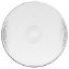 Image de Assiette plate génération 27 cm en verre transparent - Lot de 24 - Novastyl