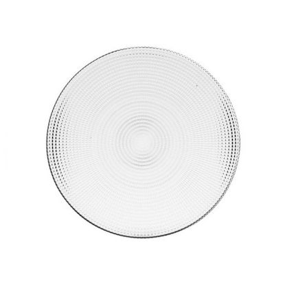 Image de Assiette à dessert génération 19 cm en verre transparent - Lot de 24 - Novastyl