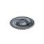 Image de Assiette plate Gusto 28 cm en verre noir - Lot de 6 - Ardacam 