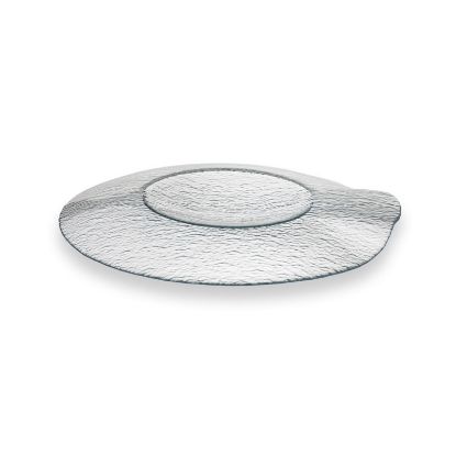 Image de Assiette creuse Estonia 29 cm en verre transparent - Lot de 12 - Ardacam