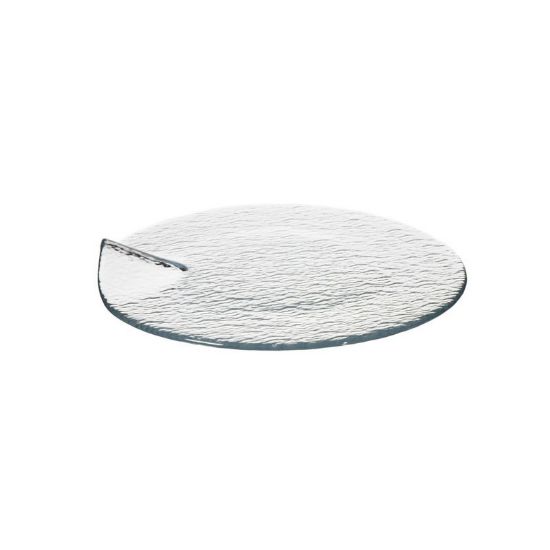 Image de Assiette à dessert Estonia 21 cm en verre transparent - Lot de 6 - Ardacam