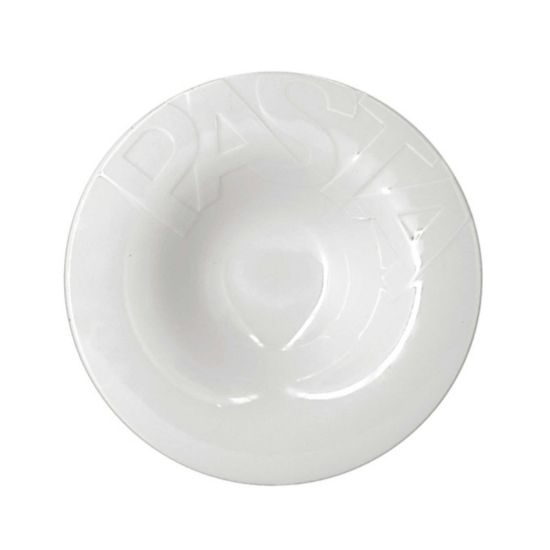 Image de Assiette à pâtes Jupiter 30 cm en porcelaine blanche 800 ml - Lot de 6 - Novastyl