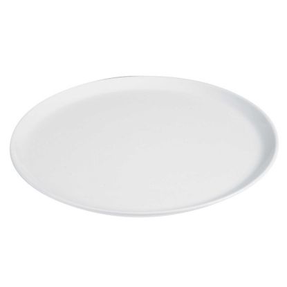 Image de Assiette à pizza Bianca 31 cm unie blanche - Lot de 6 - Novastyl