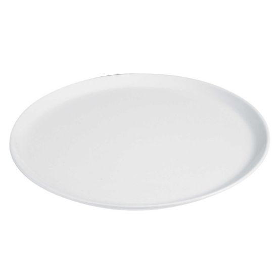 Image de Assiette à pizza Bianca 31 cm unie blanche - Lot de 6 - Novastyl