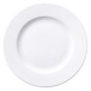 Image de Assiette plate Roma 27 cm en porcelaine blanche - Lot de 6 - Novastyl 