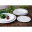 Image de Assiette plate Roma 21 cm en porcelaine blanche - Lot de 6 - Novastyl