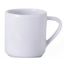 Image de Tasse à café Carré Hotel en porcelaine blanche 9 cl- Lot de 6 - Novastyl  