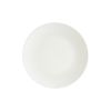 Image de Assiette plate gourmet Radix 25 cm en porcelaine blanche - Lot de 12 - Bonna