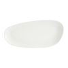 Image de Assiette rectangulaire vago Radix 36 cm en porcelaine blanche - Lot de 12 - Bonna 